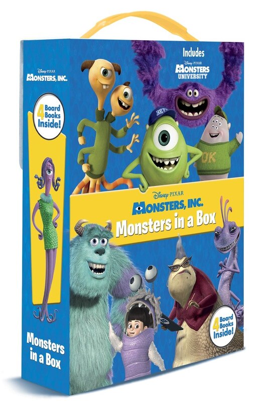 Front cover_Monsters In A Box (disney/pixar Monsters University)