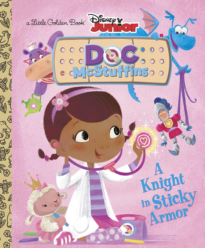 Couverture_A Knight In Sticky Armor (disney Junior: Doc Mcstuffins)