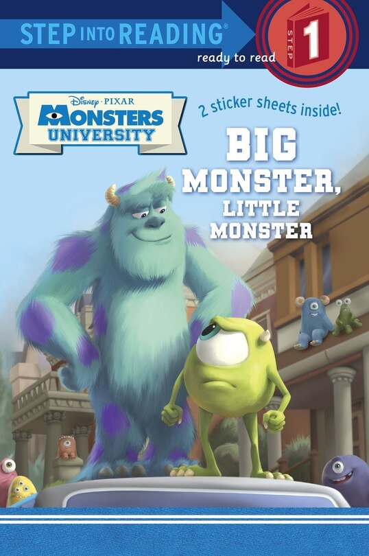 Front cover_Big Monster, Little Monster (disney/pixar Monsters University)