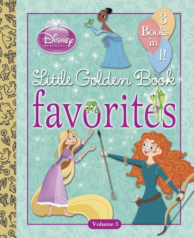 Couverture_Disney Princess Little Golden Book Favorites: Volume 3 (disney Princess)