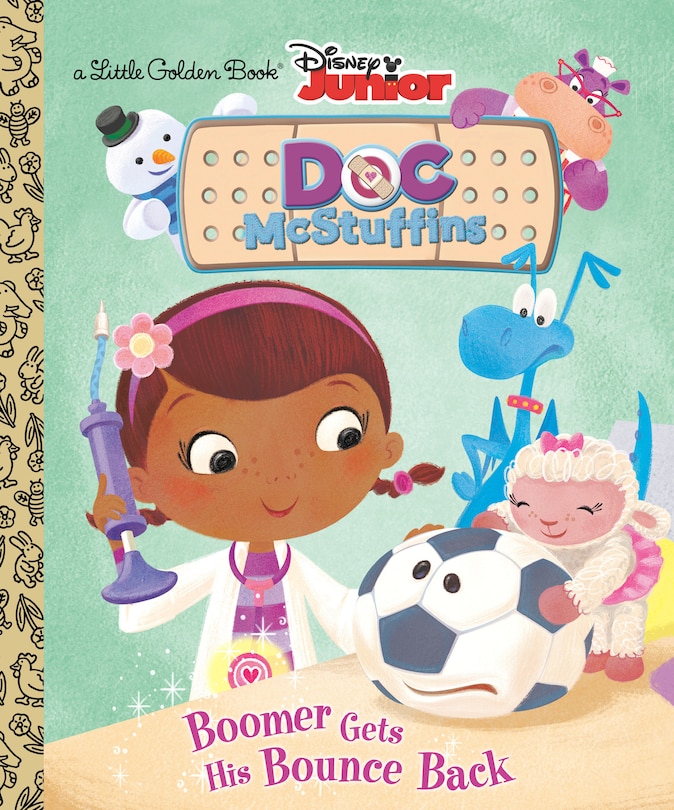 Front cover_Boomer Gets His Bounce Back (disney Junior: Doc Mcstuffins)