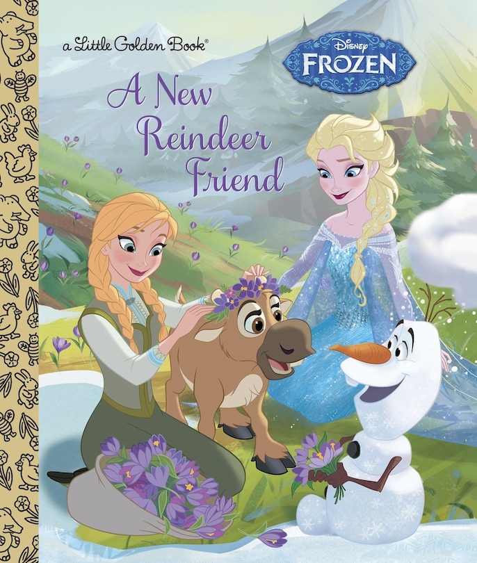 A New Reindeer Friend (disney Frozen)