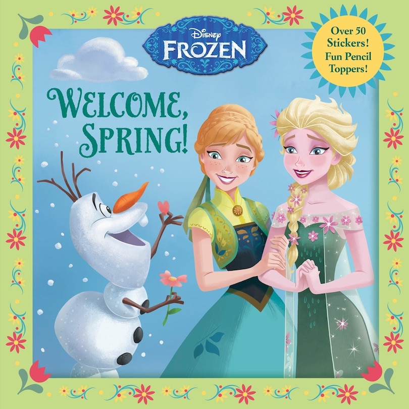 Front cover_Welcome, Spring! (disney Frozen)