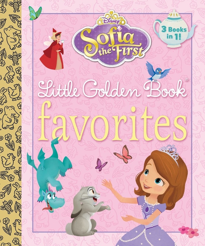 Front cover_Sofia The First Little Golden Book Favorites (disney Junior: Sofia The First)