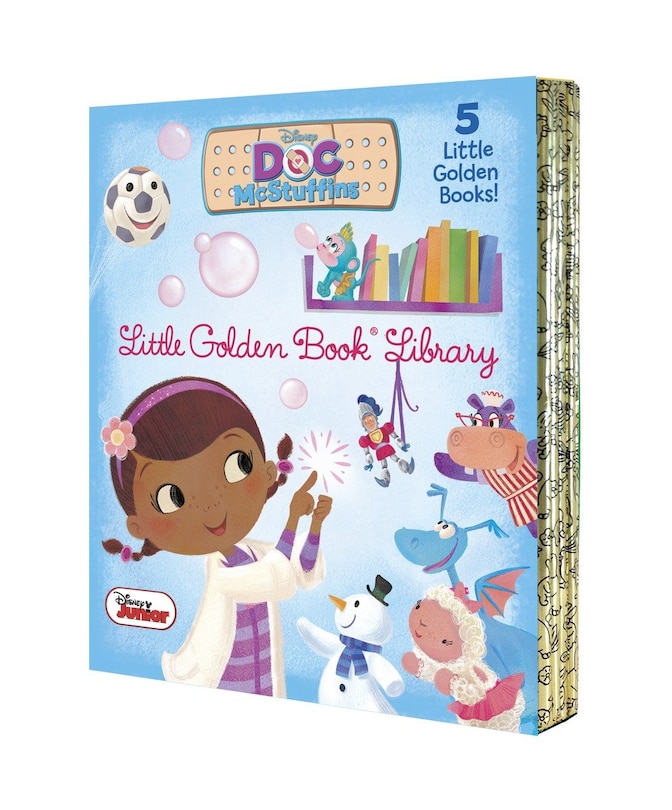 Front cover_Doc McStuffins Little Golden Book Library (Disney Junior: Doc McStuffins)