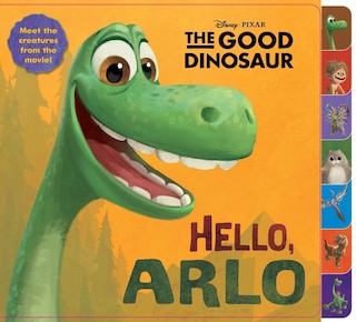 Front cover_Hello, Arlo! (disney/pixar The Good Dinosaur)