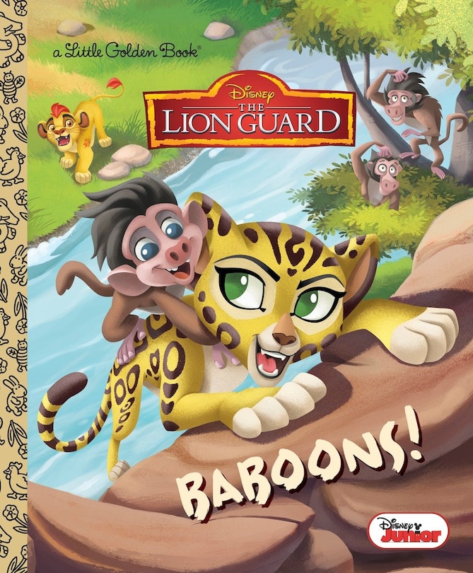 Front cover_Baboons! (disney Junior: The Lion Guard)
