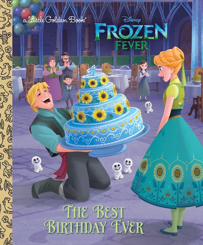 Front cover_The Best Birthday Ever (disney Frozen)
