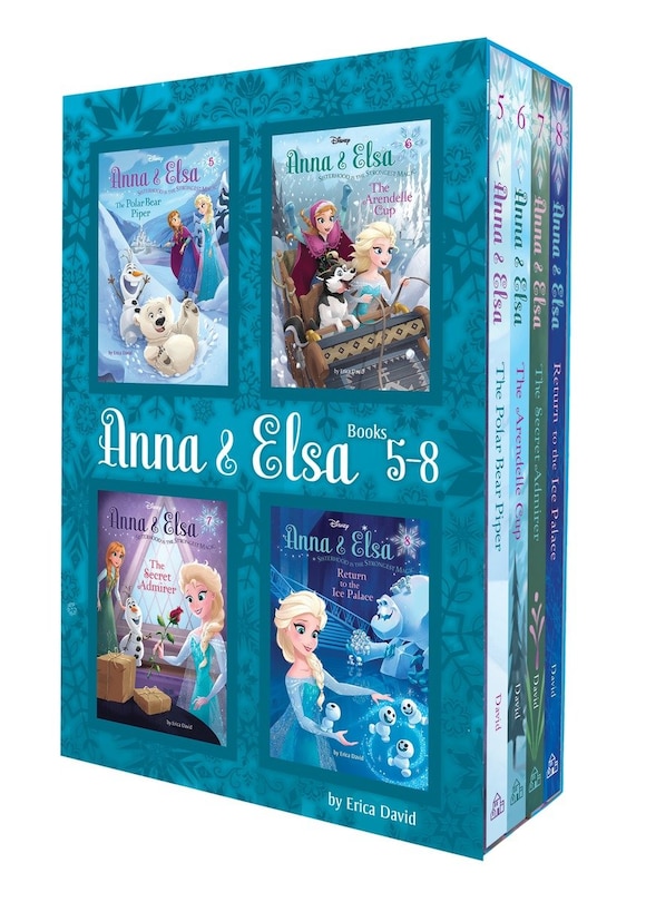 Front cover_Anna & Elsa: Books 5-8 (Disney Frozen)