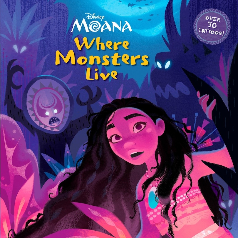 Front cover_Where Monsters Live (disney Moana)