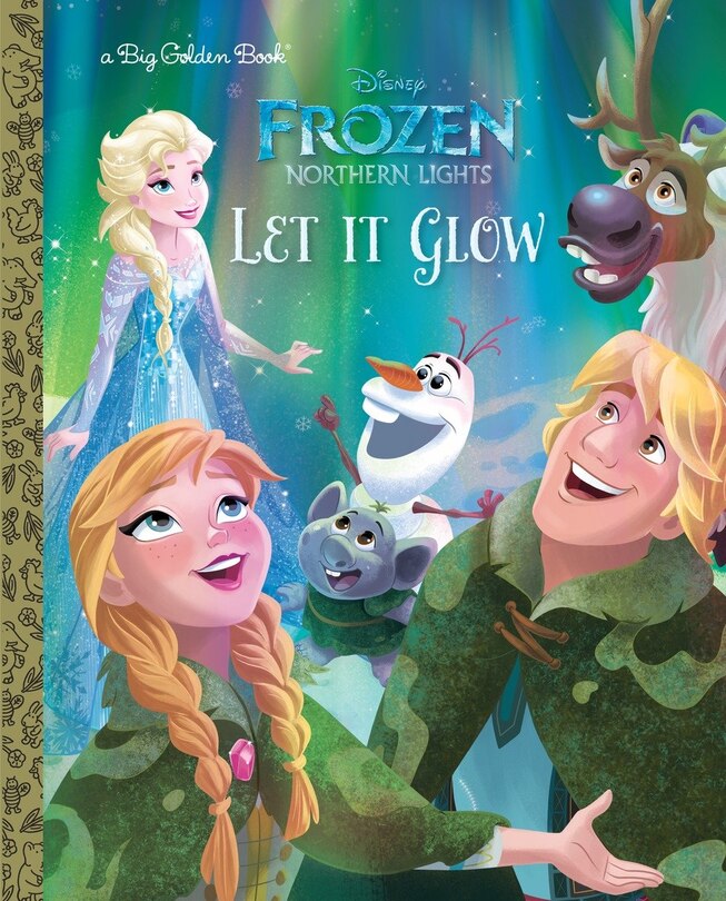 Front cover_Let It Glow (disney Frozen: Northern Lights)
