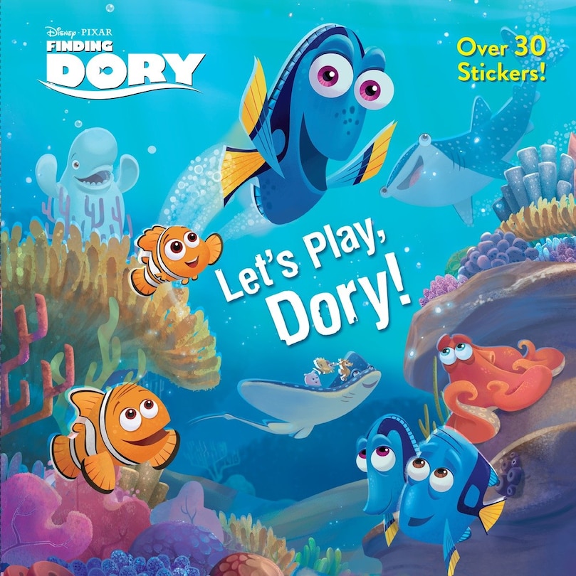 Front cover_Let's Play, Dory! (disney/pixar Finding Dory)