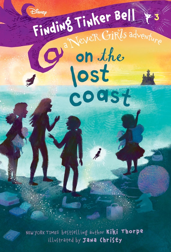 Couverture_Finding Tinker Bell #3: On The Lost Coast (disney: The Never Girls)