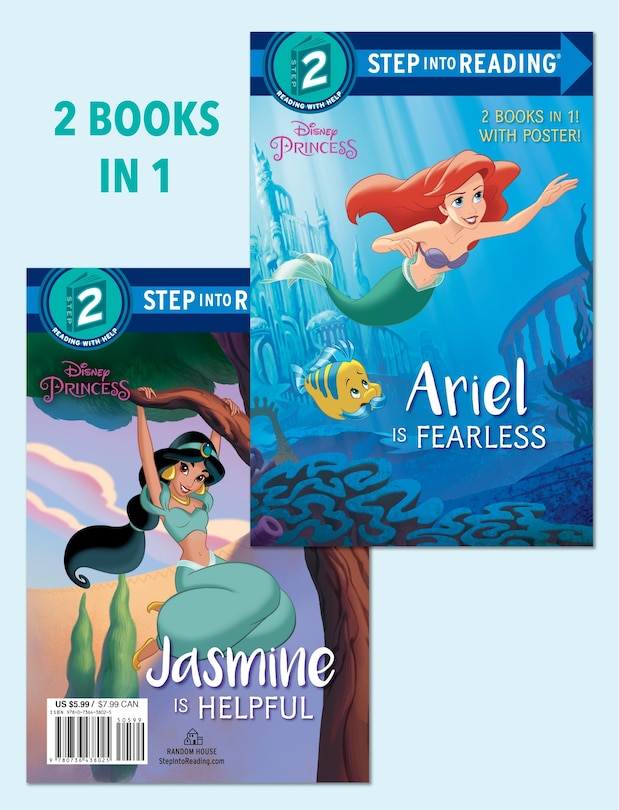 Ariel Is Fearless/jasmine Is Helpful (disney Princess)