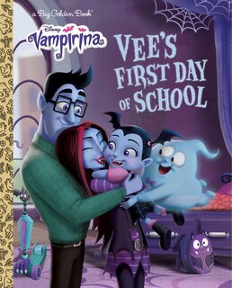 Front cover_Vee's First Day Of School (disney Junior: Vampirina)