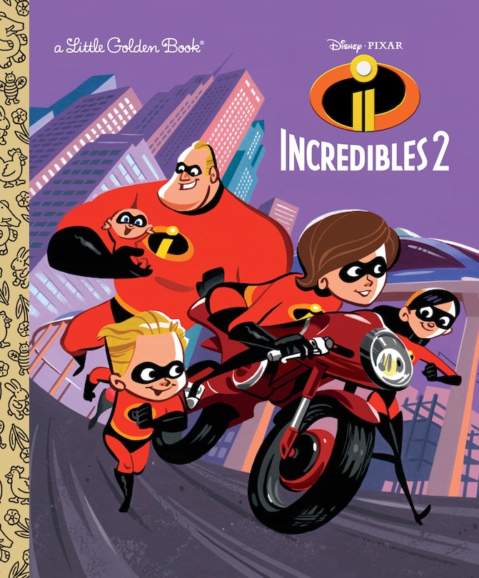 Couverture_Incredibles 2 Little Golden Book (disney/pixar Incredibles 2)