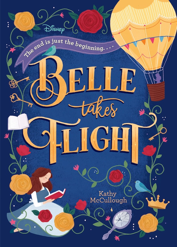 Front cover_Belle Takes Flight (disney Beauty And The Beast)