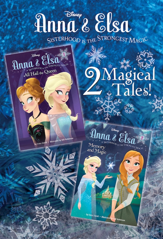 Front cover_Anna & Elsa #1: All Hail the Queen/Anna & Elsa #2: Memory and Magic (Disney  Frozen)