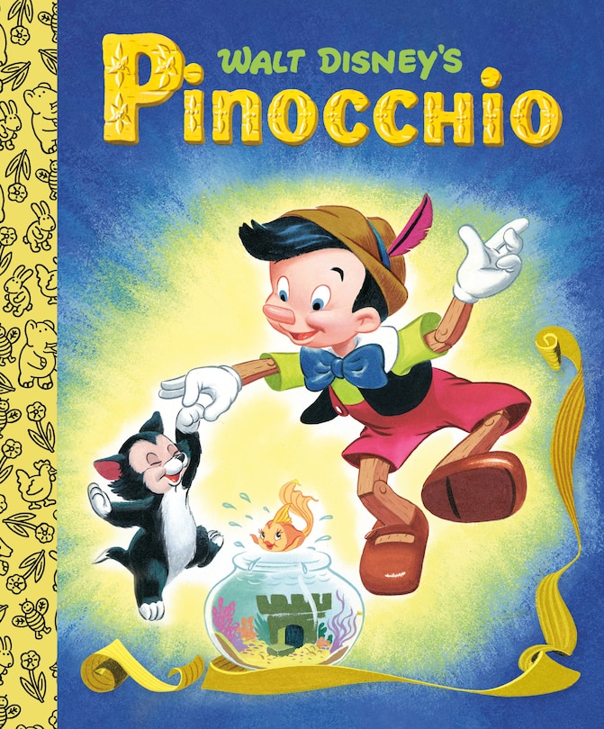 Front cover_Walt Disney's Pinocchio Little Golden Board Book (disney Classic)