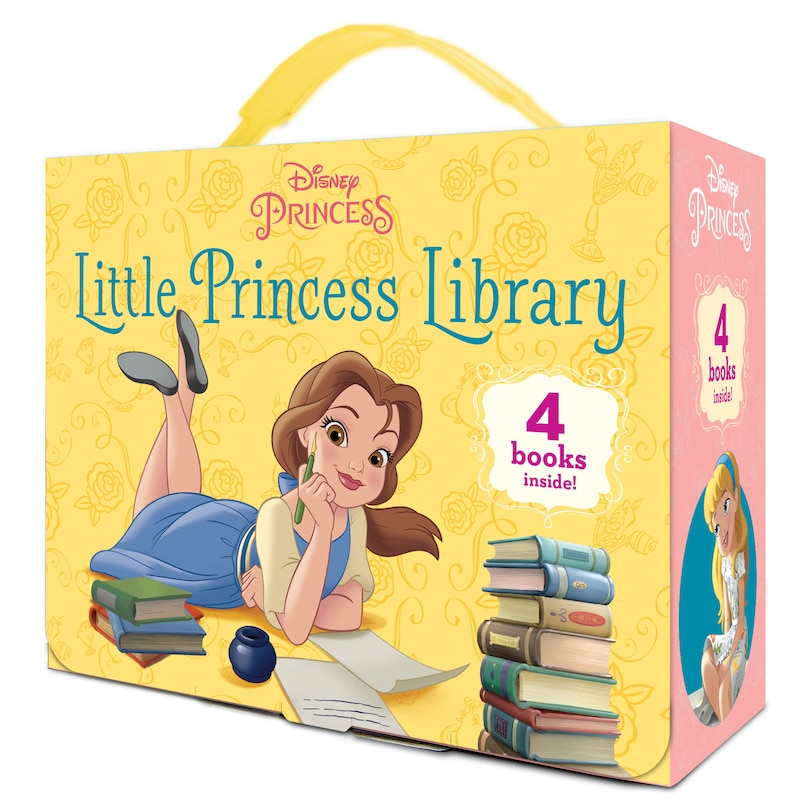 Little Princess Library (Disney Princess): Disney Cinderella; Disney The Little Mermaid; Disney Moana; Disney Beauty & the Beast