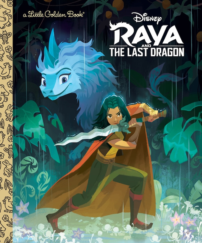 Front cover_Raya And The Last Dragon Little Golden Book (disney Raya And The Last Dragon)