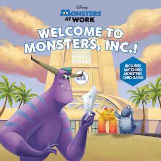 Front cover_Welcome To Monsters, Inc.! (disney Monsters At Work)