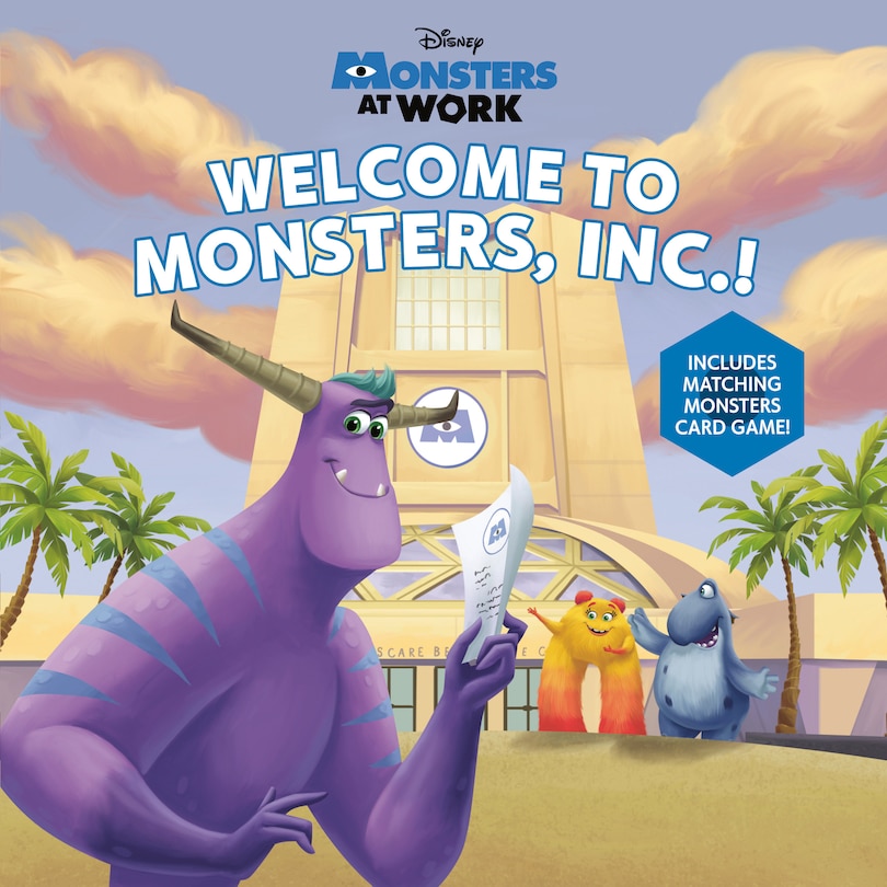 Front cover_Welcome To Monsters, Inc.! (disney Monsters At Work)