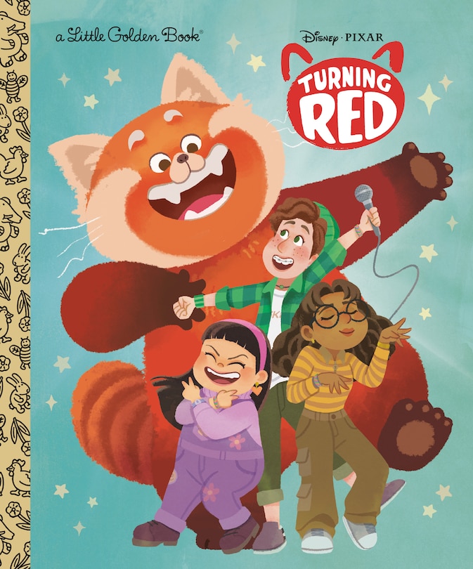 Front cover_Disney/pixar Turning Red Little Golden Book