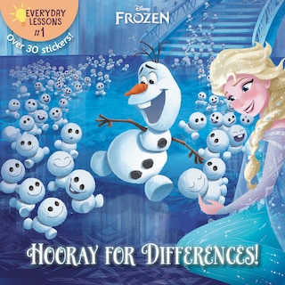 Front cover_Everyday Lessons #1: Hooray For Differences! (disney Frozen)