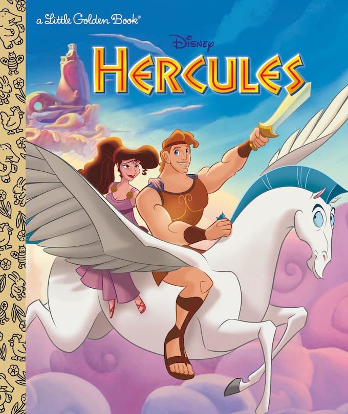 Front cover_Hercules Little Golden Book (disney Classic)