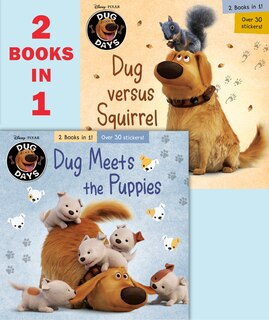 Front cover_Dug Meets The Puppies/dug Versus Squirrel (disney/pixar Dug Days)