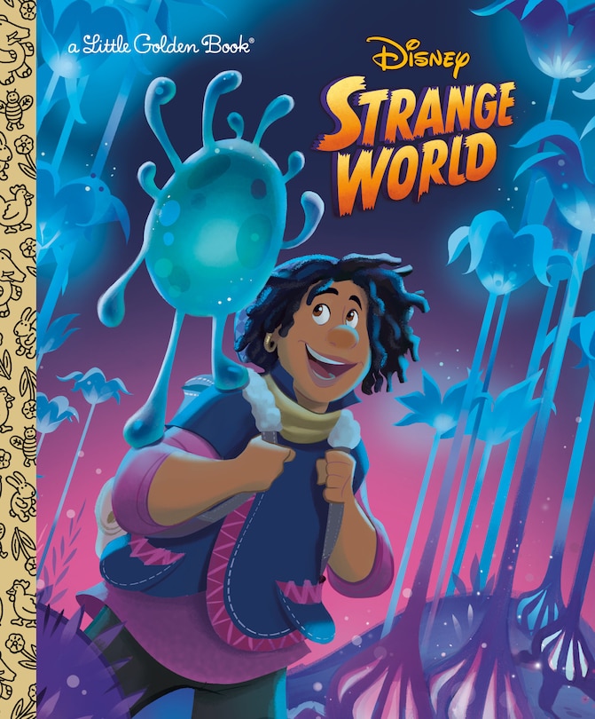 Front cover_Disney Strange World Little Golden Book