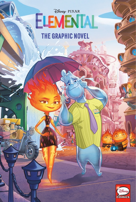 Front cover_Disney/Pixar Elemental: The Graphic Novel