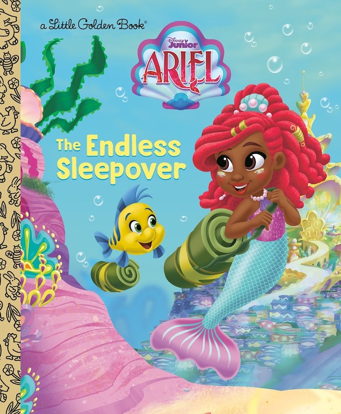 Front cover_The Endless Sleepover (Disney Junior Ariel)