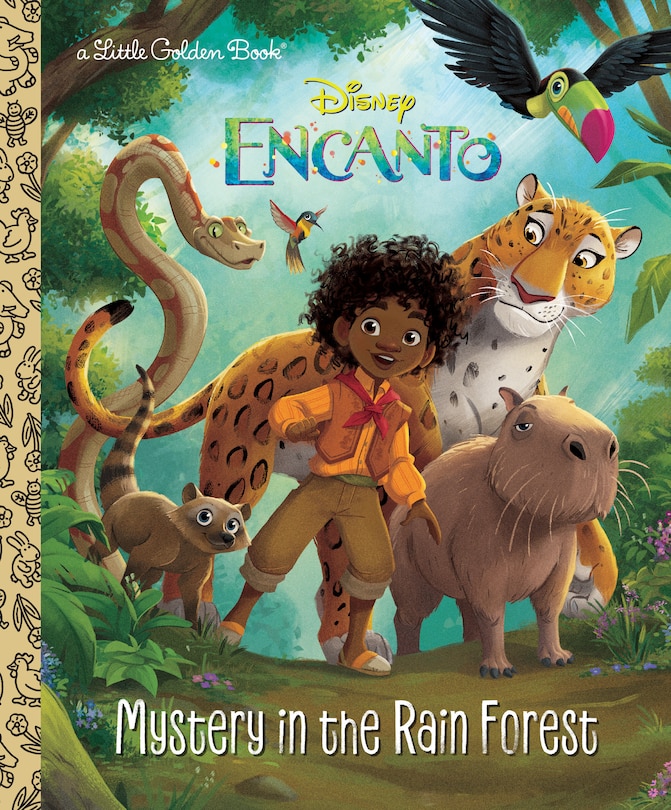 Front cover_Mystery in the Rain Forest (Disney Encanto)