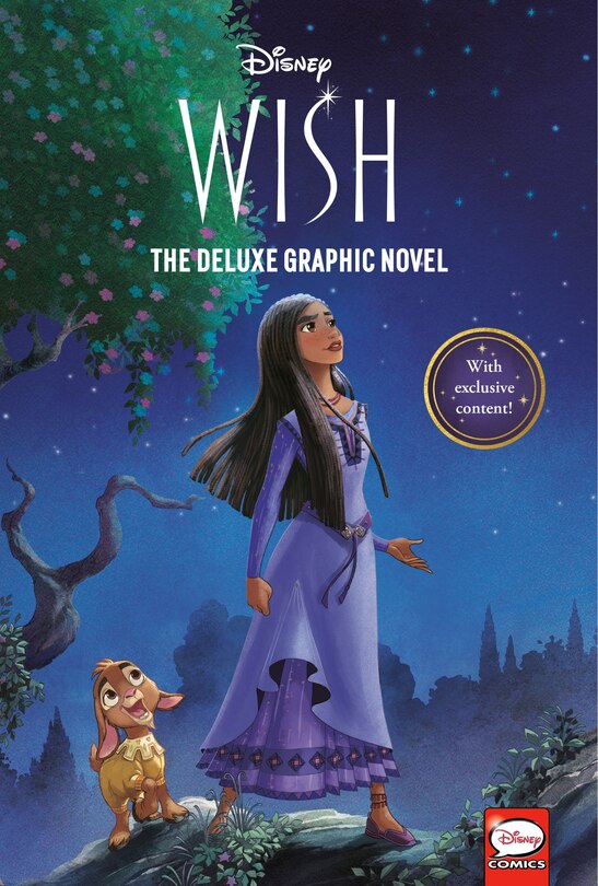 Front cover_Disney Wish: The Deluxe Graphic Novel