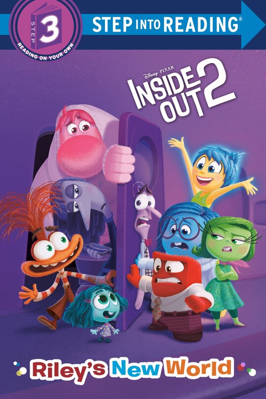 Front cover_Riley's New World (Disney/Pixar Inside Out 2)