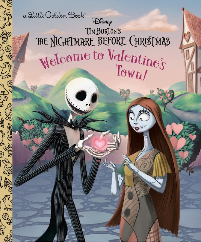Front cover_Welcome to Valentine's Town! (Disney Tim Burton's The Nightmare Before Christmas)