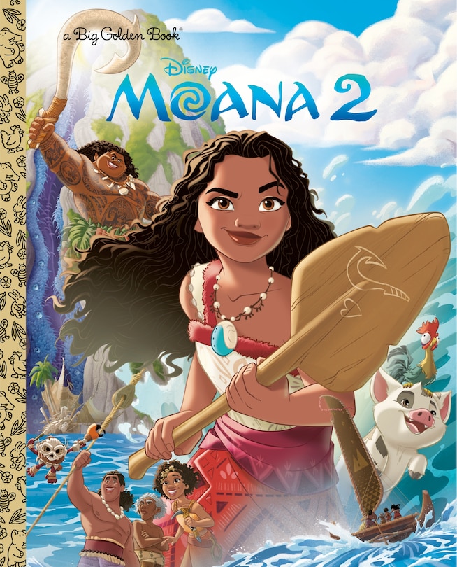 Couverture_Disney Moana 2 Big Golden Book