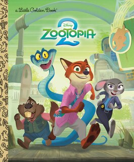 Front cover_Disney Zootopia 2 Little Golden Book