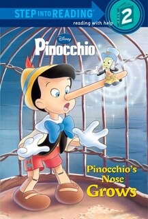 Front cover_Pinocchio's Nose Grows (disney Pinocchio)