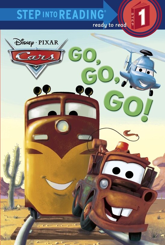 Front cover_Go, Go, Go! (disney/pixar Cars)