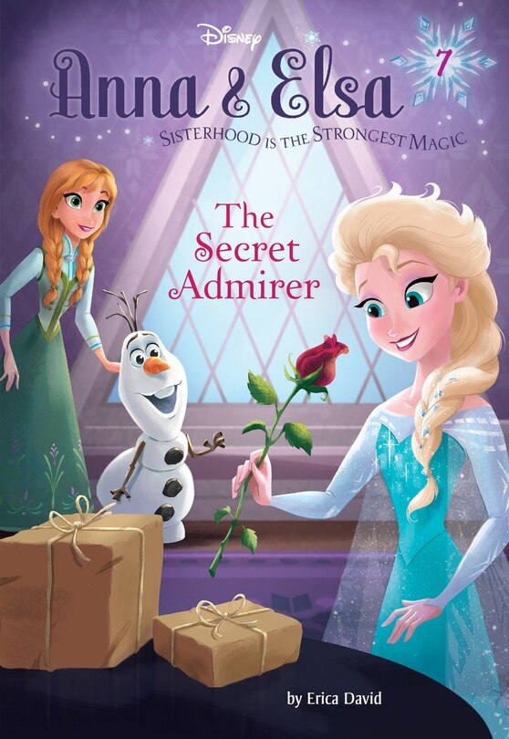 Front cover_Anna & Elsa #7: The Secret Admirer (Disney Frozen)