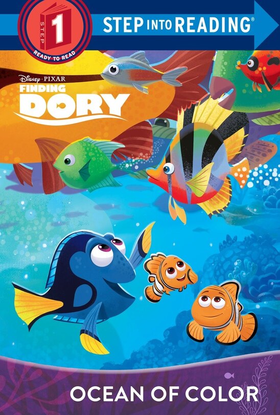 Front cover_Ocean Of Color (disney/pixar Finding Dory)
