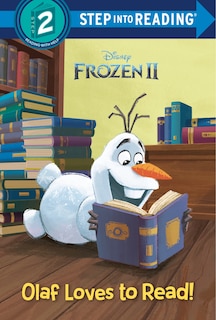 Front cover_Olaf Loves To Read! (disney Frozen 2)