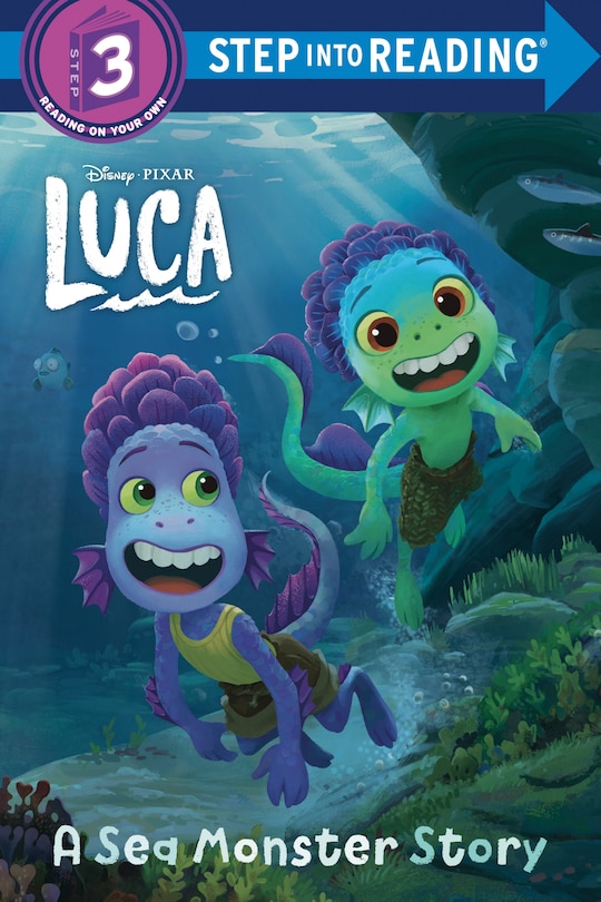 Front cover_A Sea Monster Story (disney/pixar Luca)