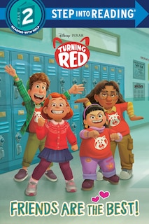 Front cover_Friends Are The Best! (disney/pixar Turning Red)