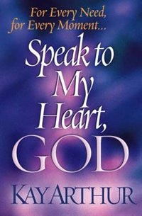 Couverture_Speak to My Heart, God
