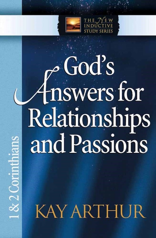 Couverture_God's Answers for Relationships and Passions