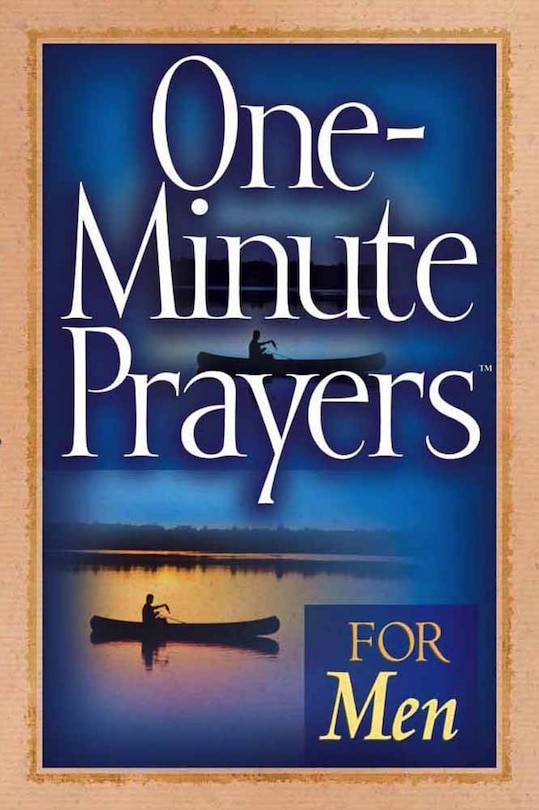 Front cover_One-Minute Prayers for Men